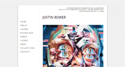 Desktop Screenshot of justinbower.com