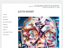 Tablet Screenshot of justinbower.com